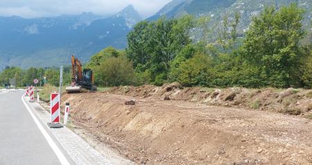 ZAČETEK GRADNJE KOLESARSKE POTI BOVEC – ČEZSOČA5